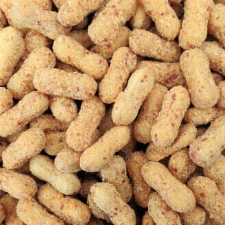 Les célèbres bonbons feuilletées au goût de cacahuètes (100g)
