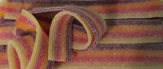 Ceintures acidulées multifruits x4